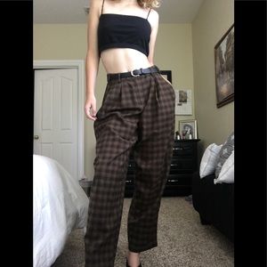 Baggy URBAN OUTFITTERS Plaid Pants